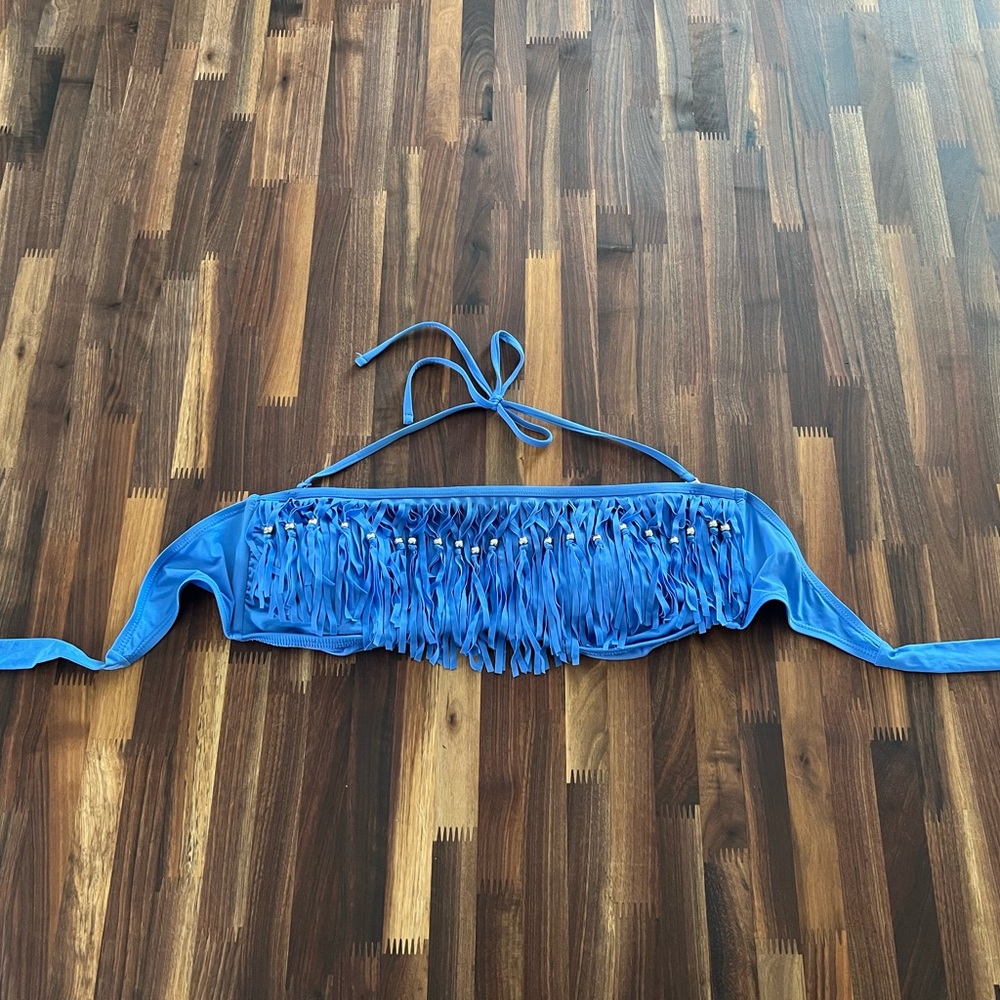 Candies swim fringe XL bikini top!